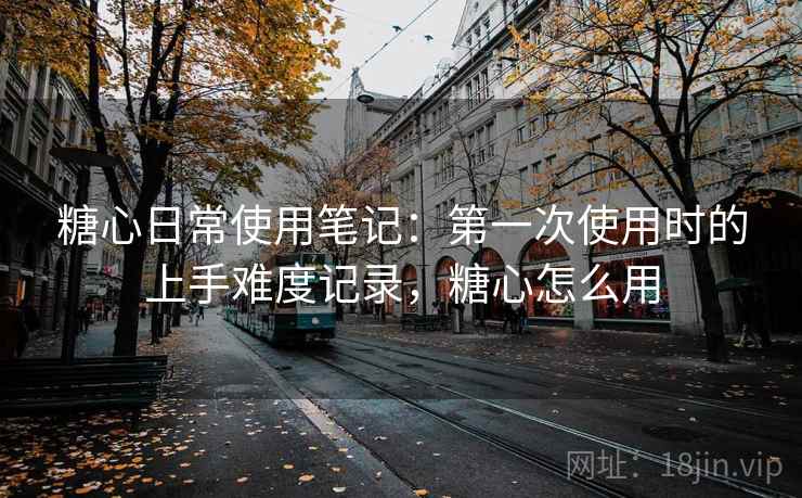 糖心日常使用笔记:第一次使用时的上手难度记录,糖心怎么用 第1张 糖心日常使用笔记:第一次使用时的上手难度记录,糖心怎么用 第1张