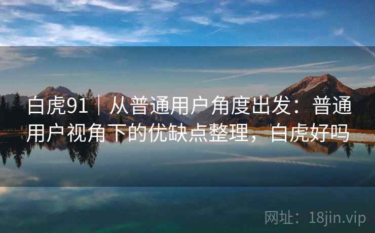 白虎91｜从普通用户角度出发：普通用户视角下的优缺点整理，白虎好吗  第1张