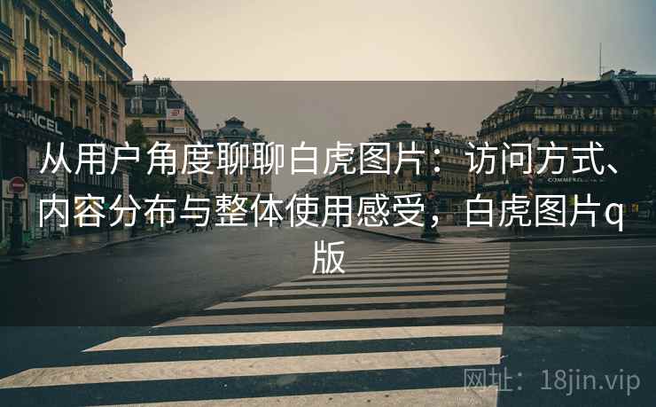 从用户角度聊聊白虎图片：访问方式、内容分布与整体使用感受，白虎图片q版  第1张
