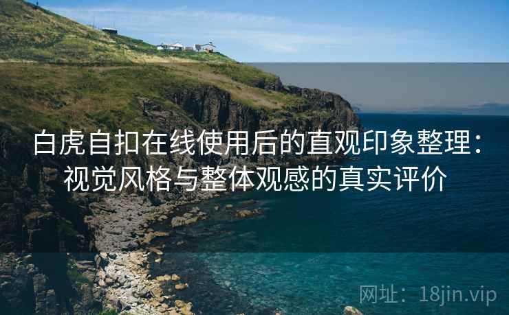 白虎自扣在线使用后的直观印象整理：视觉风格与整体观感的真实评价  第2张