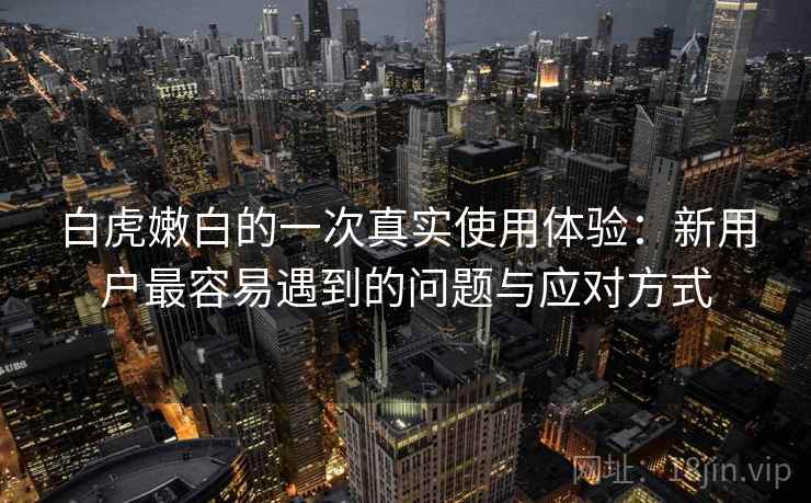 白虎嫩白的一次真实使用体验：新用户最容易遇到的问题与应对方式  第1张